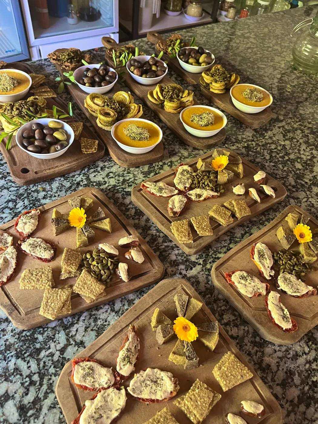 Tablas de degustación de Sanamente